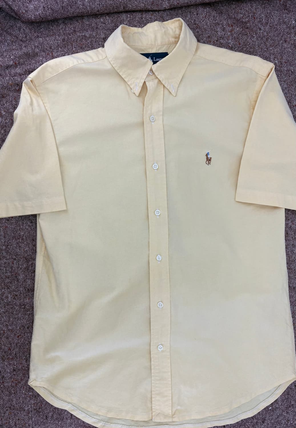 💛 Ralph Lauren 클래식핏 버튼다운 반팔 셔츠  상품이미지1