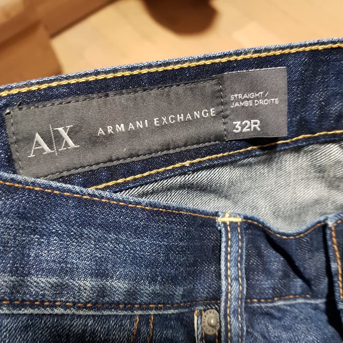 32/새옷/ 아르마니/ 익스체인지 워싱 일자데님/ 2-사416 상품이미지5