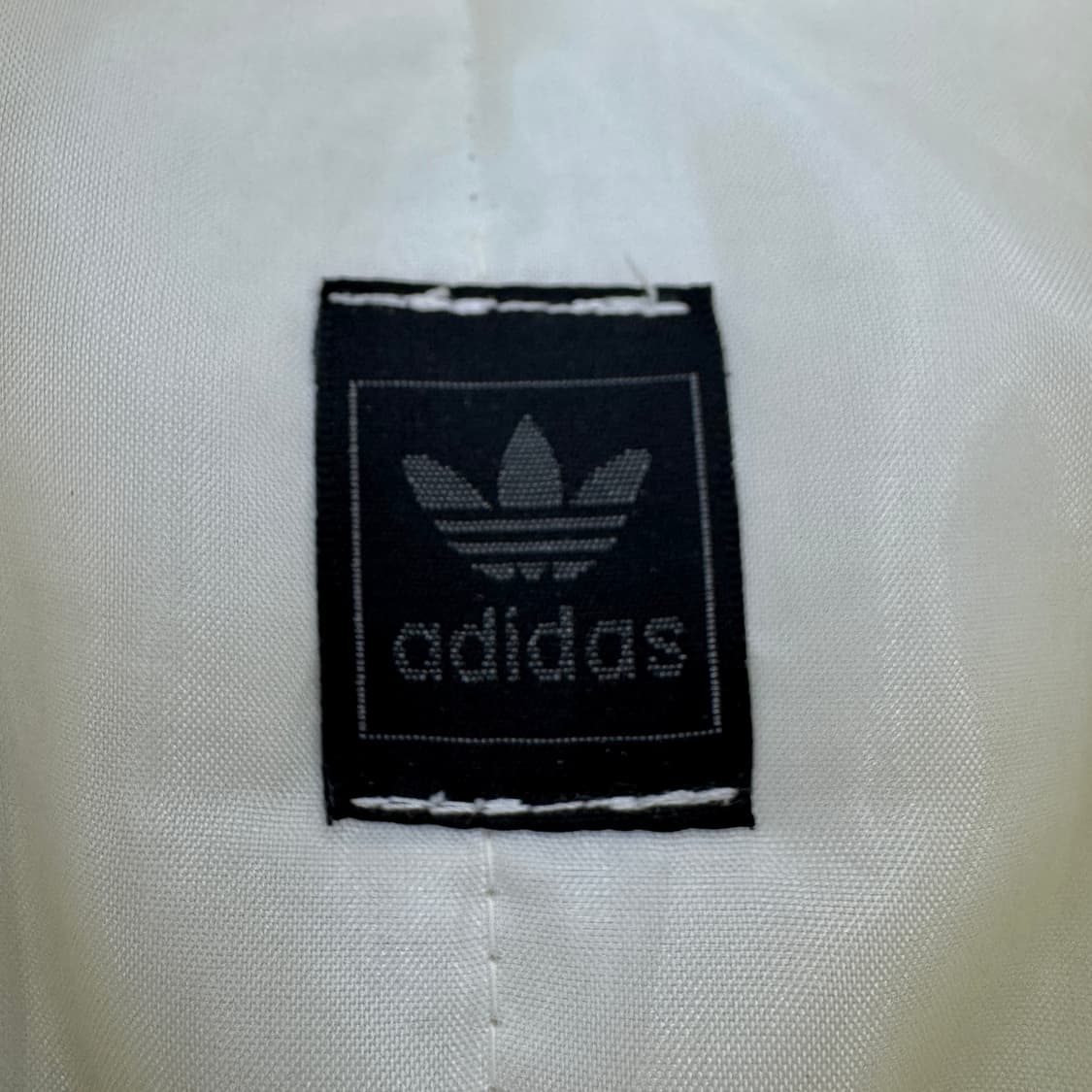 아디다스 바이커 삼선 아이보리 레드 배색 점퍼 자켓 상품이미지7