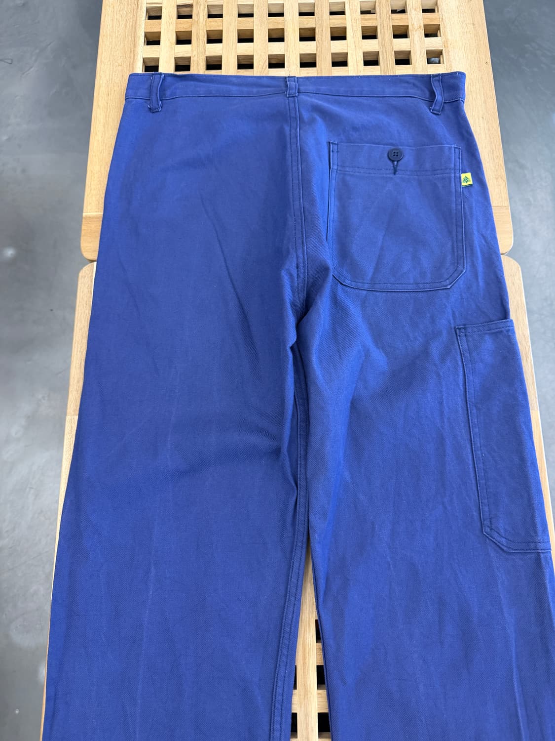 WASHED OLD VINTAGE PURPLE NAVY 프렌치워크팬츠 상품이미지8