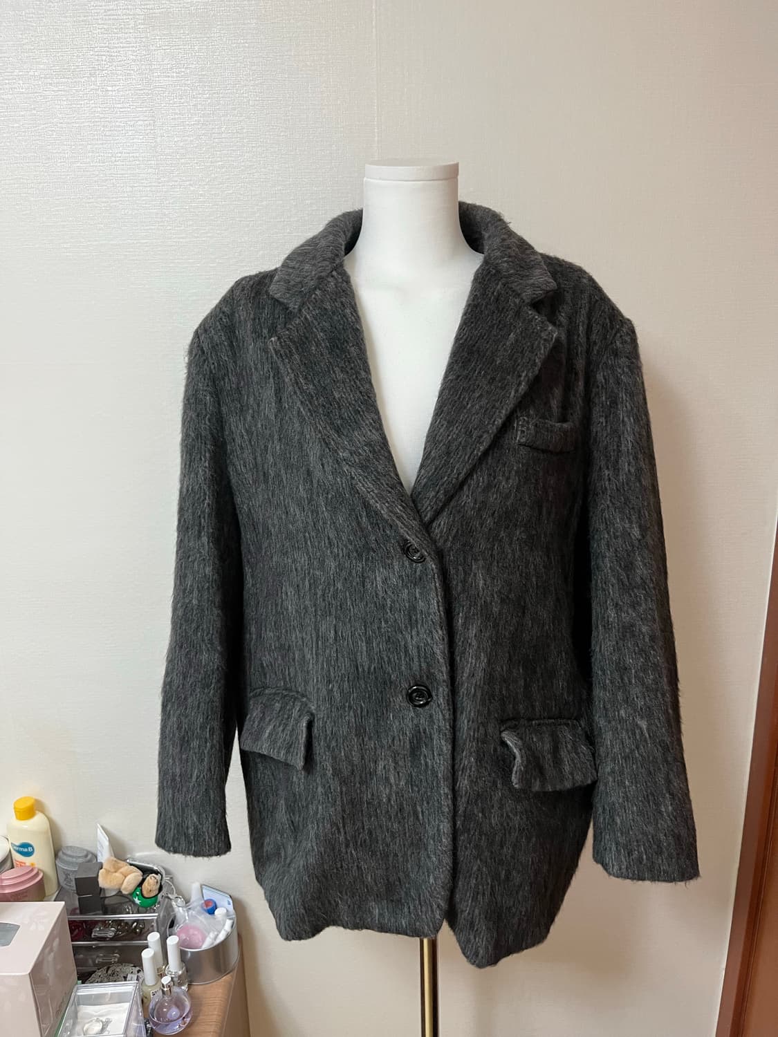 르 스튜디오 차콜 울 자켓 상품이미지5