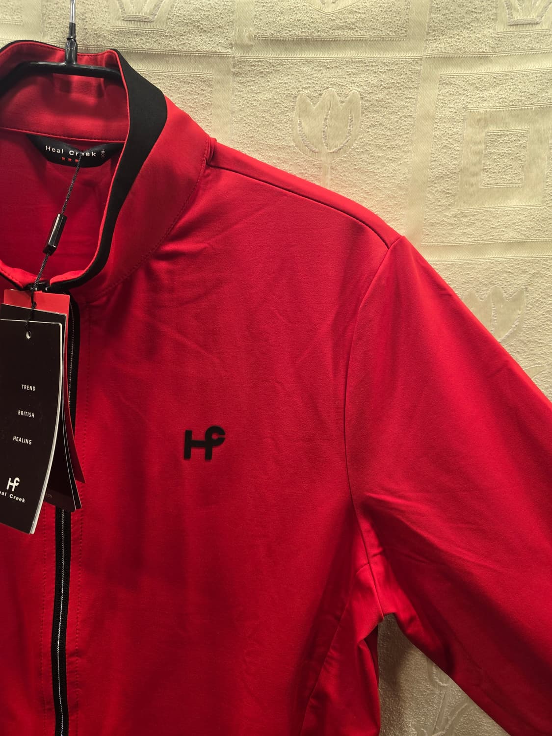 새상품) 힐크릭 골프  남성 집업 자켓 (100) 상품이미지3