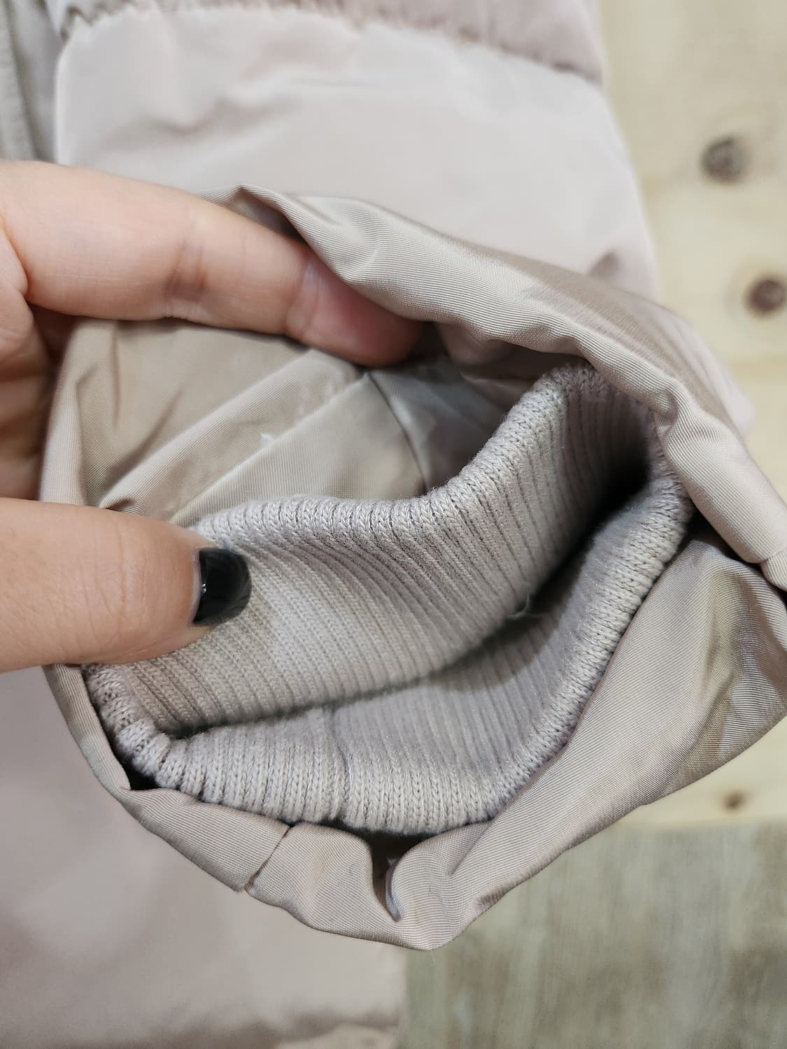 588) 나이스클랍 폭스퍼 오리털 롱패딩 상품이미지5