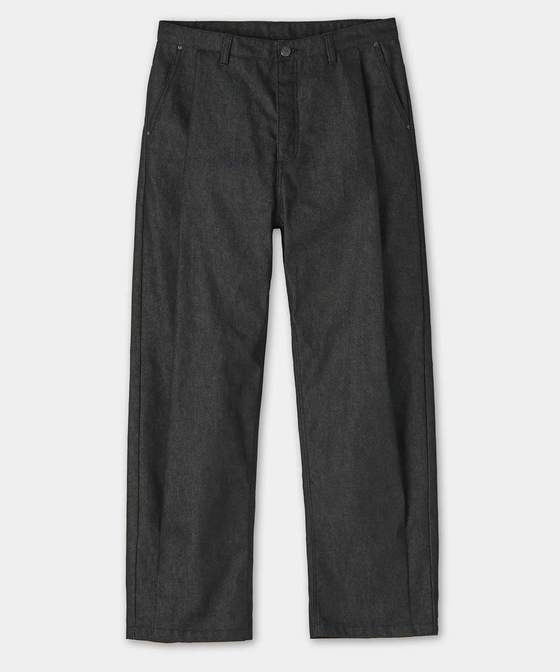 [L] 쿠어 언체인징 플리츠 팬츠 (블랙) 상품이미지1