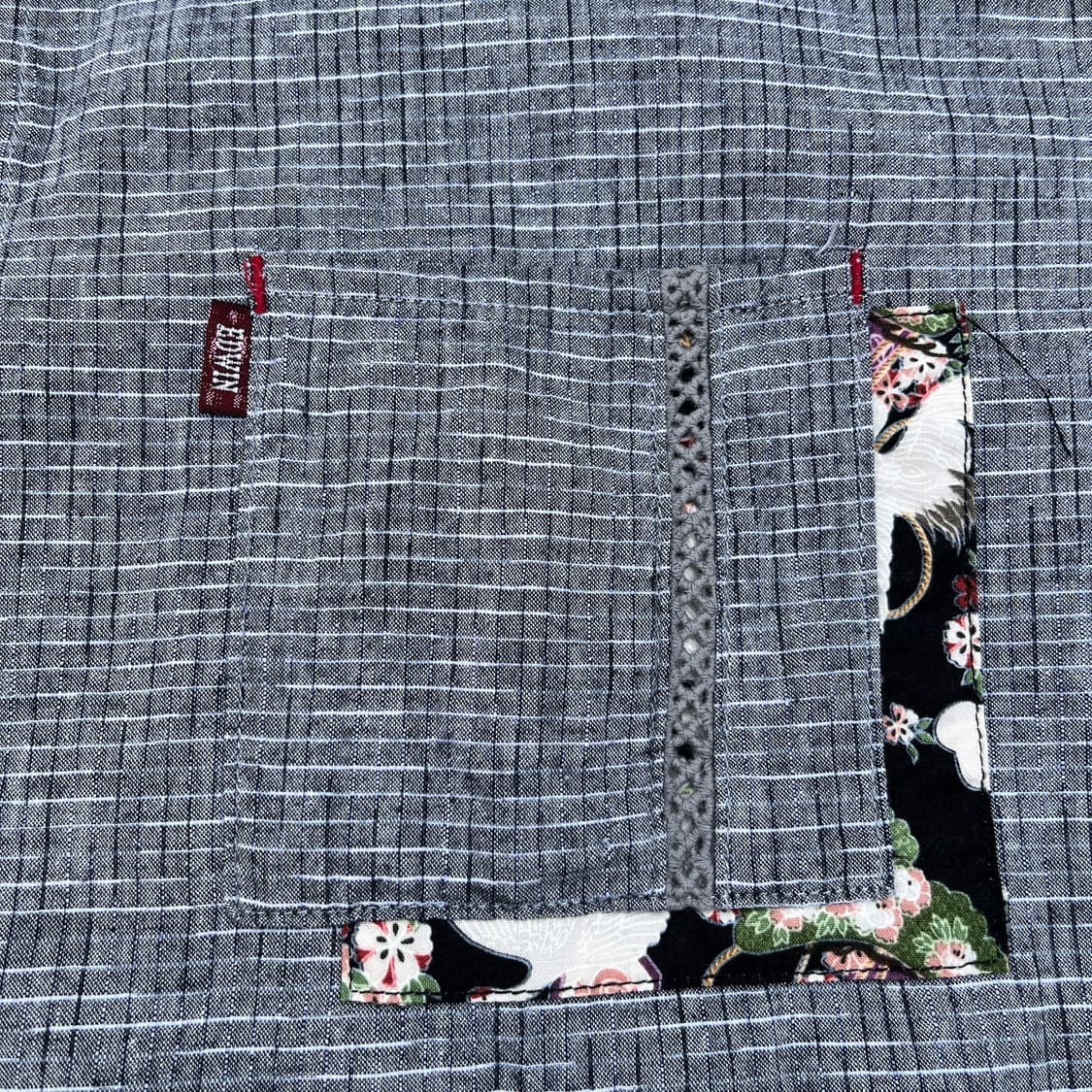 EDWIN 헨리넥 셔츠  (실측확인) 상품이미지3