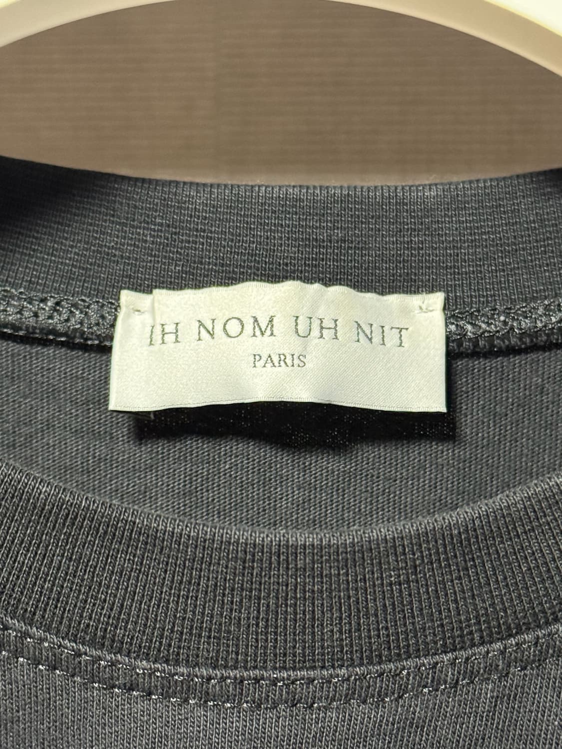 이놈어닛 프린트 반팔 티셔츠 블랙 S 상품이미지5