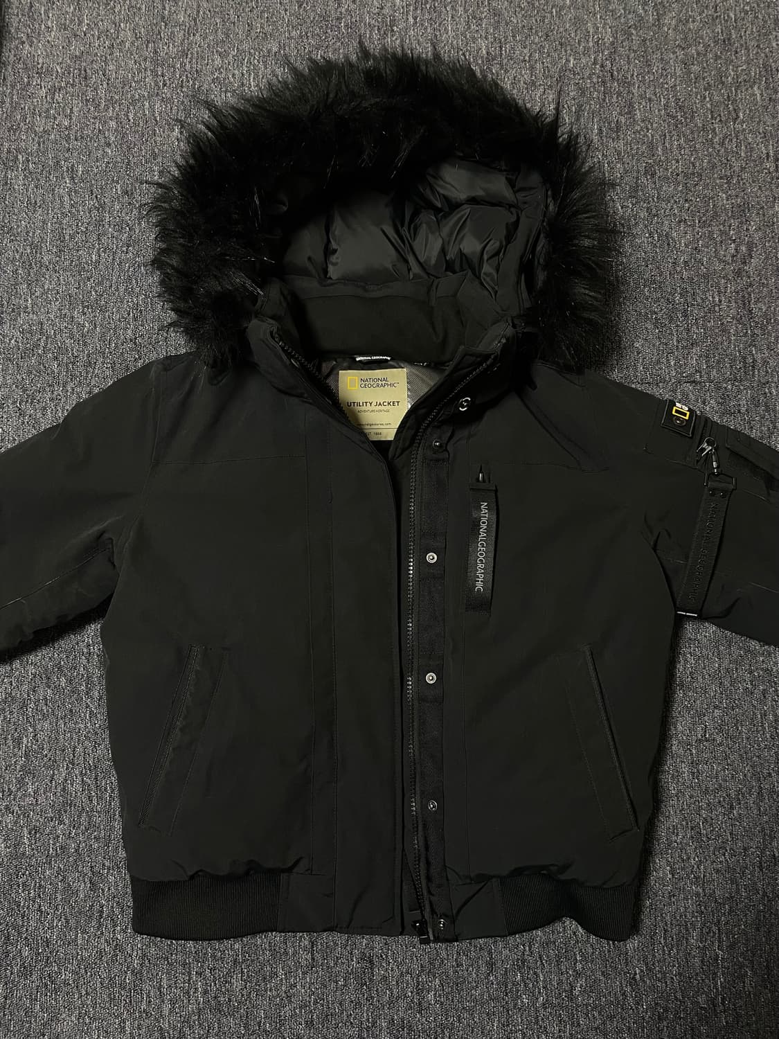 내셔널지오그래픽 숏패딩 상품이미지1