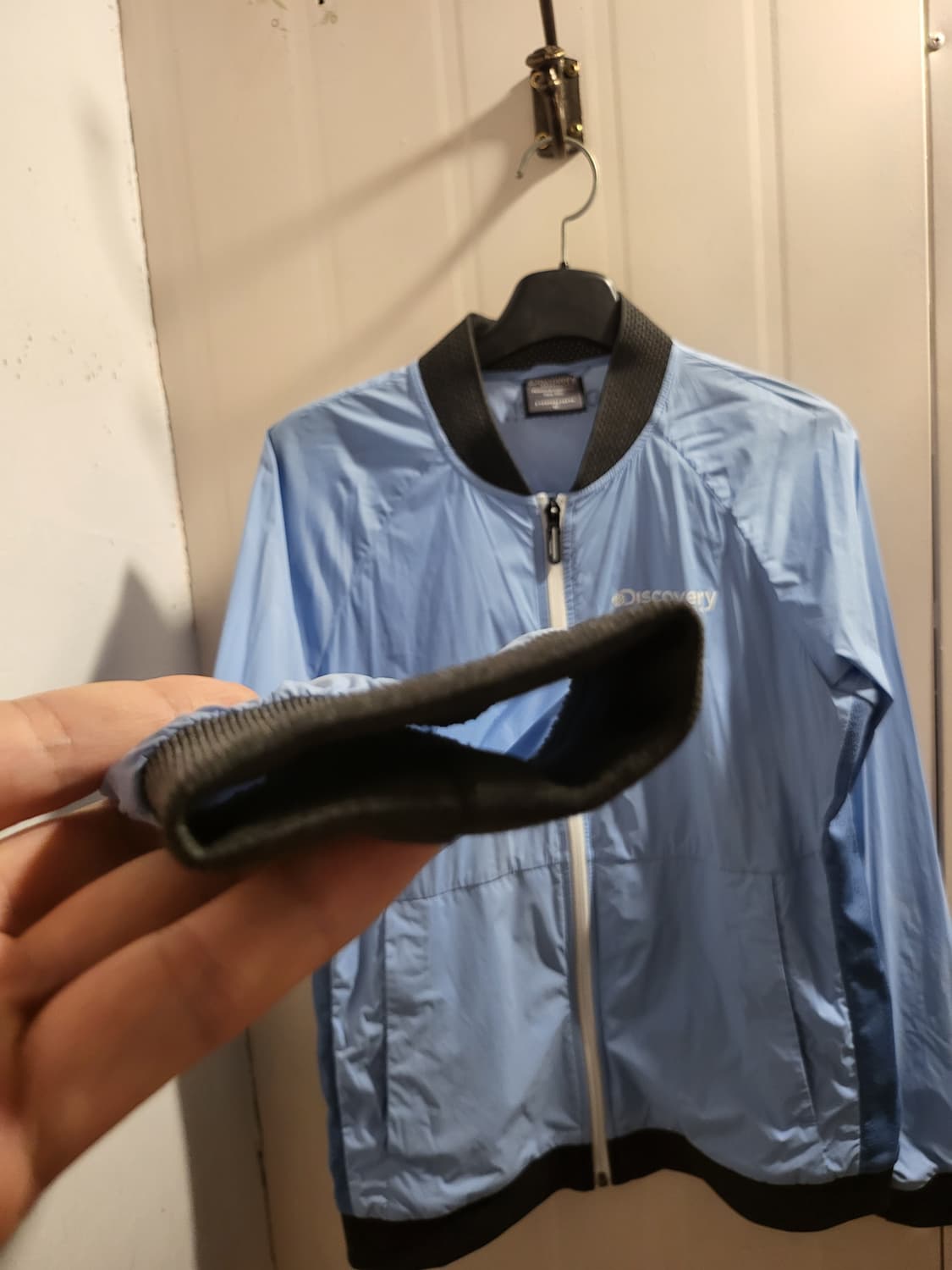 [90]디스커버리 하늘색 경량집업 상품이미지4