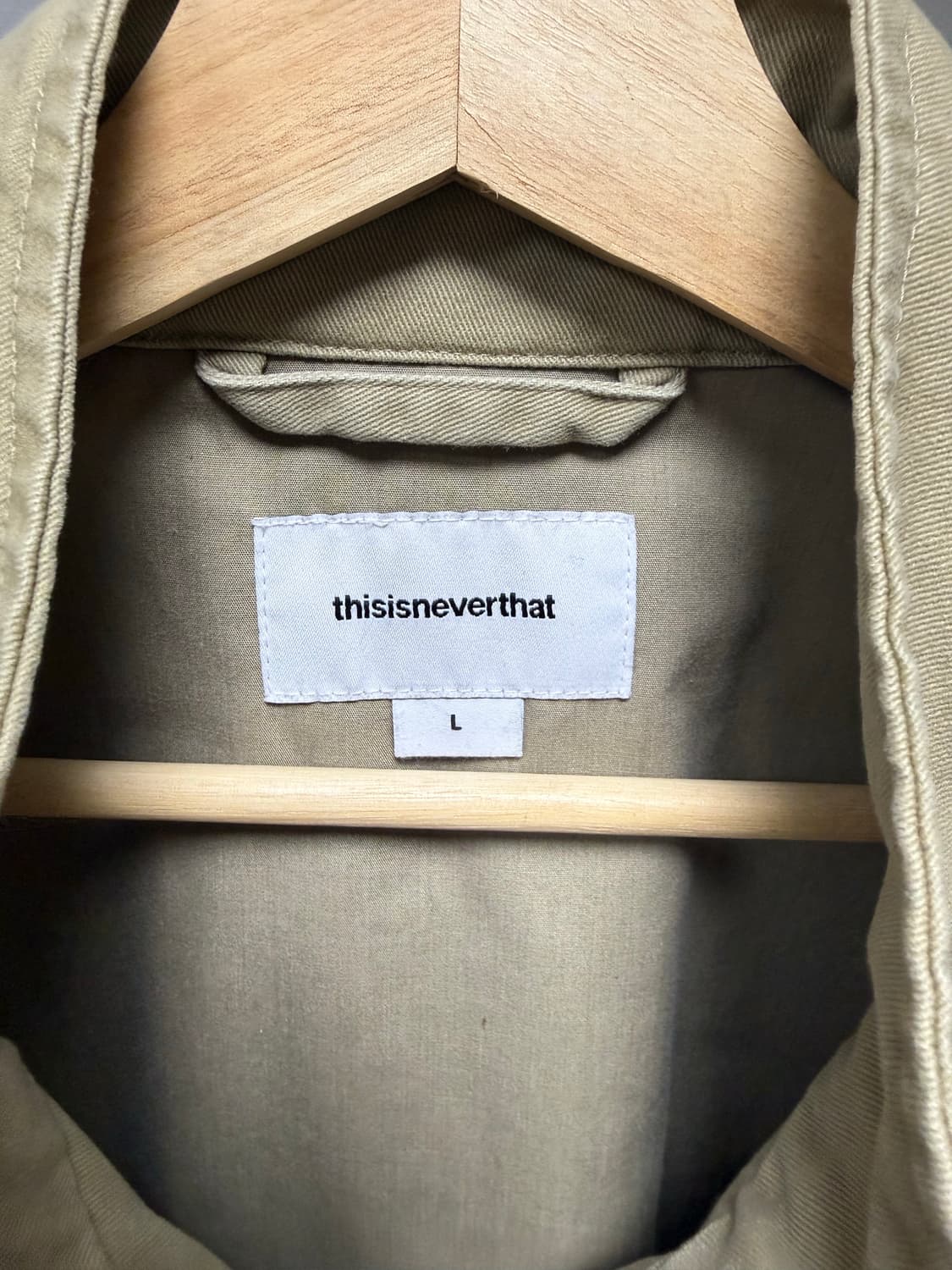 디스이즈네버뎃 래글런 자켓 상품이미지2