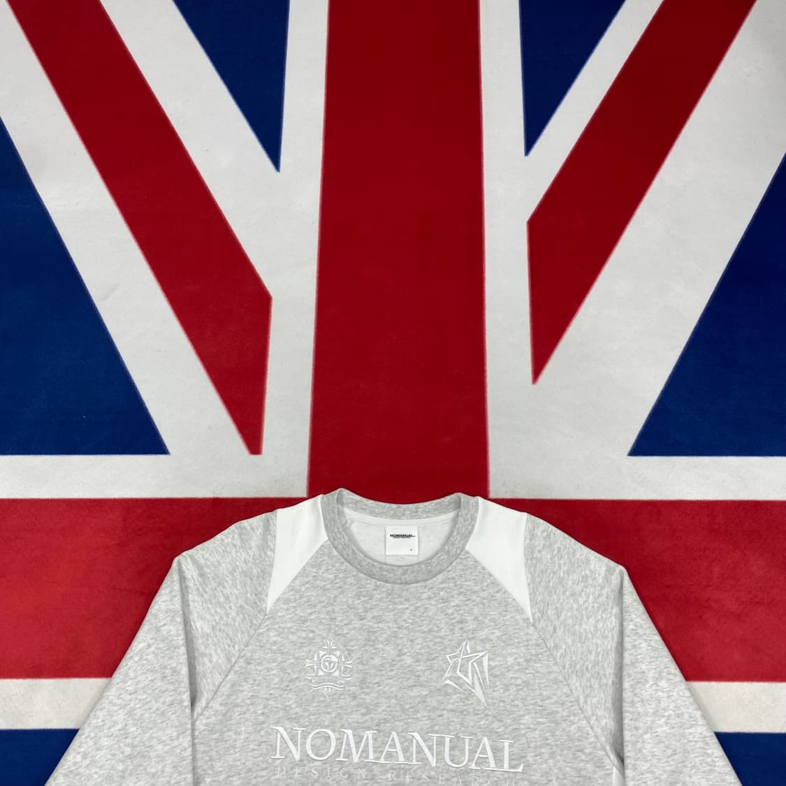 노매뉴얼 맨투맨 M 실측 L  상품이미지2