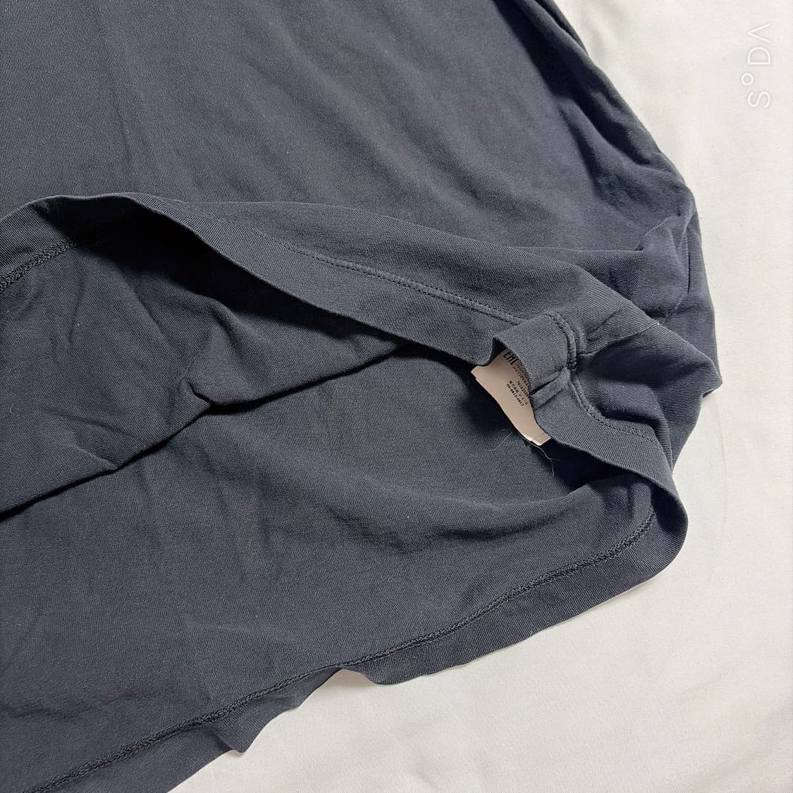 스톤아일랜드 주니어 블랙 반팔 티셔츠 (정) 상품이미지8