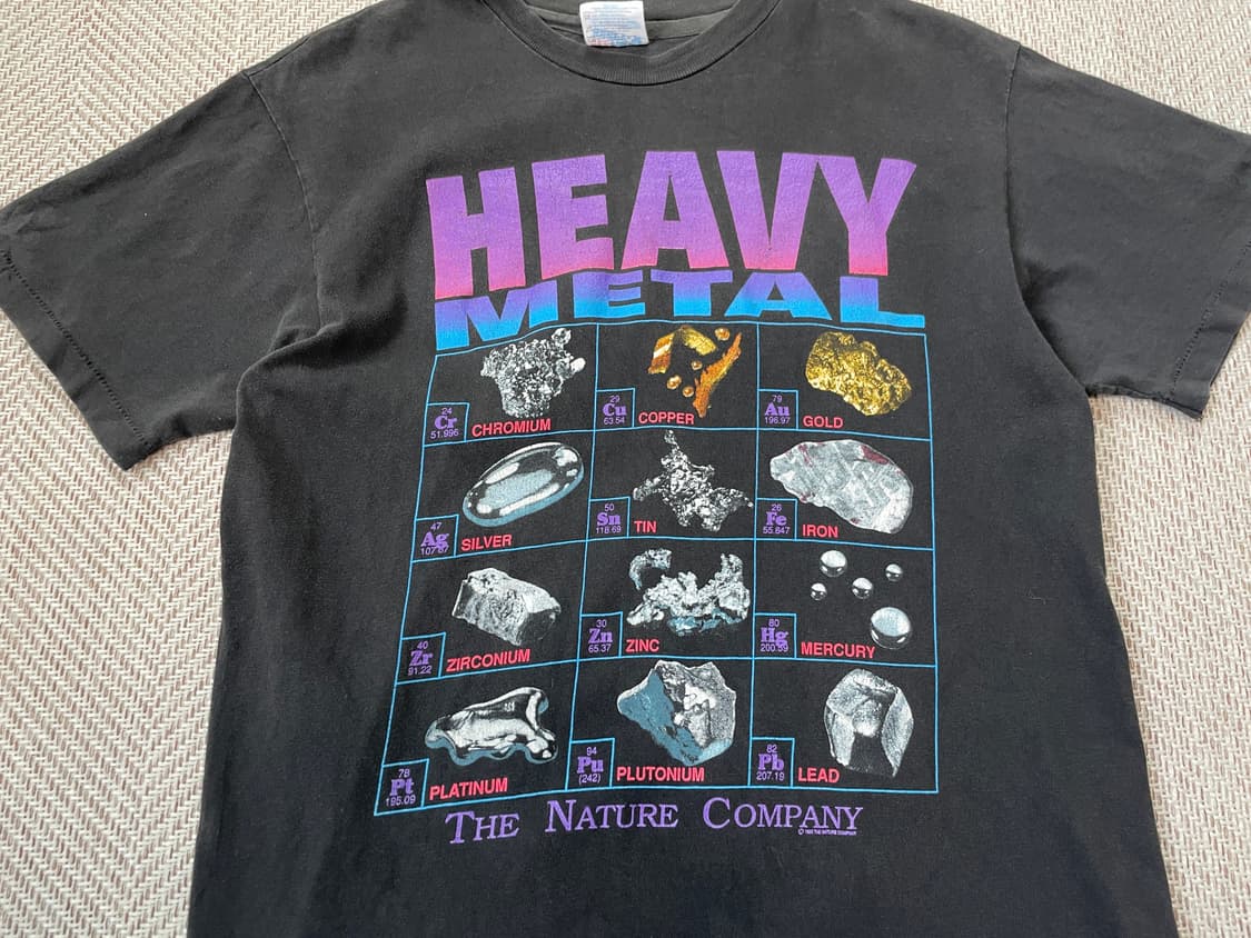 92s usa hanes 헤비메탈 밴드 반팔티셔츠 J03719 상품이미지2