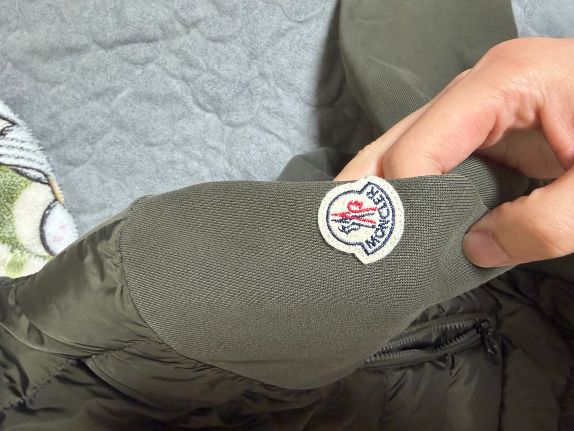 몽클레어 니트후드패딩집업 상품이미지2