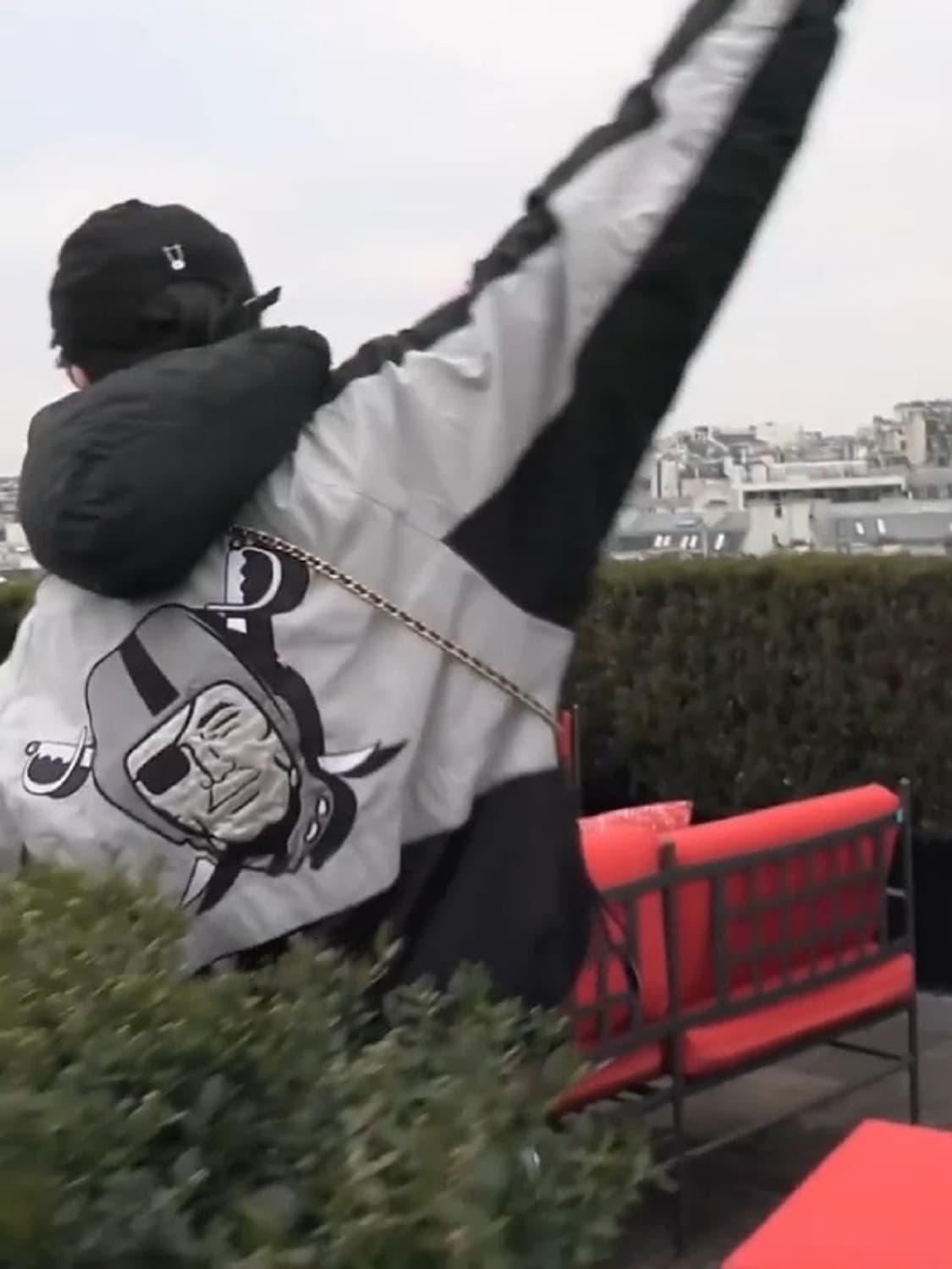 90s 오클랜드 레이더스 리복 프로 자켓 상품이미지3