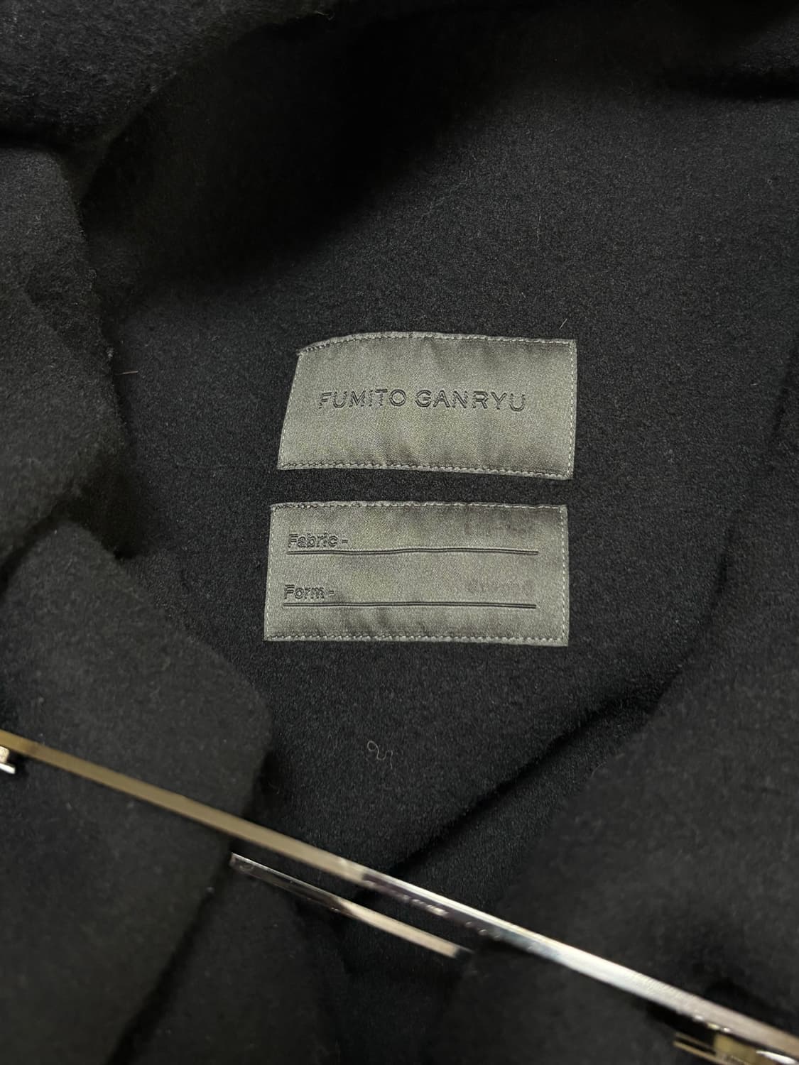 fumito ganryu 19aw blanket coat 상품이미지8