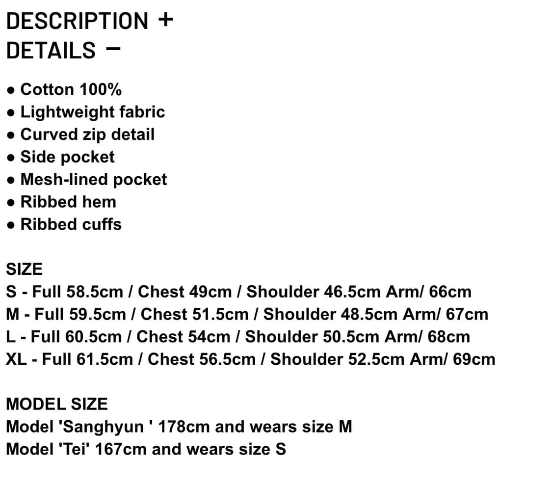 누마레 ee 커브드 후드 집업 m사이즈 상품이미지2