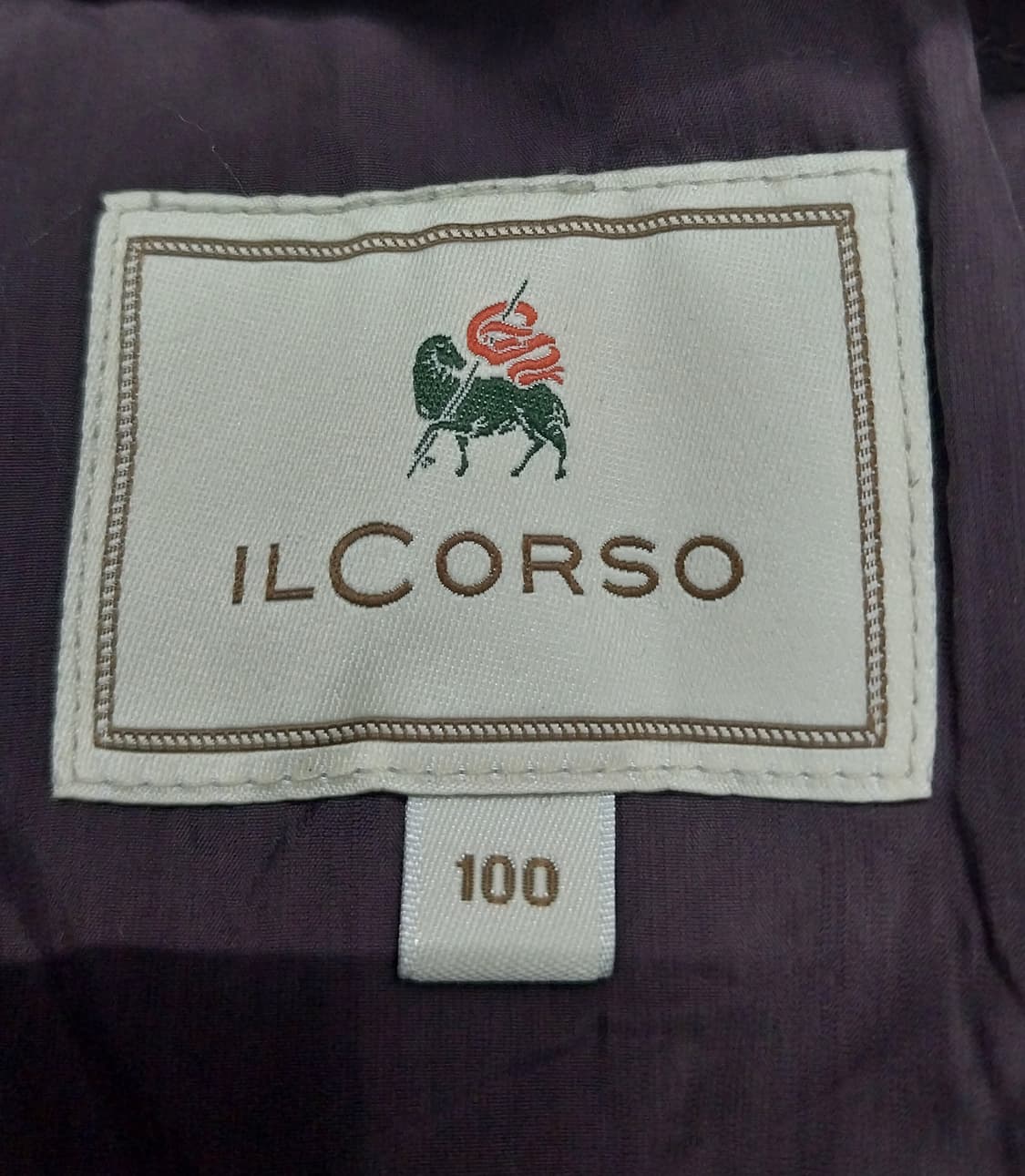 일꼬르소 구스다운 패딩 100  (내피 조끼 분리됨) 상품이미지6