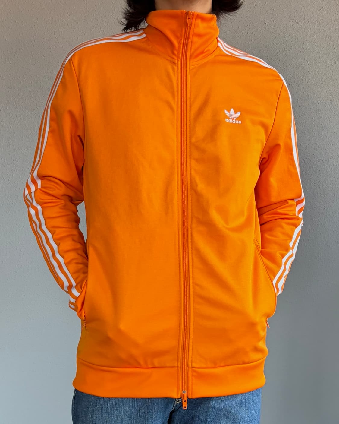 [2XL]아디다스 베켄바우어 투웨이 오렌지 트랙탑 져지 상품이미지4