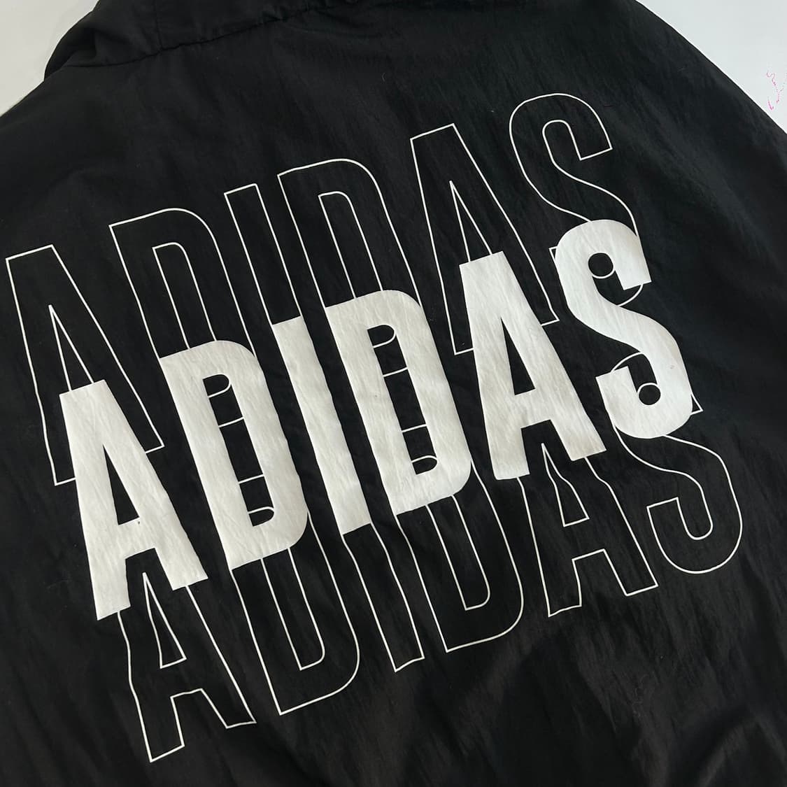 Adidas 아디다스 삼각로고 트랙탑 백포인트 바람막이 상품이미지6