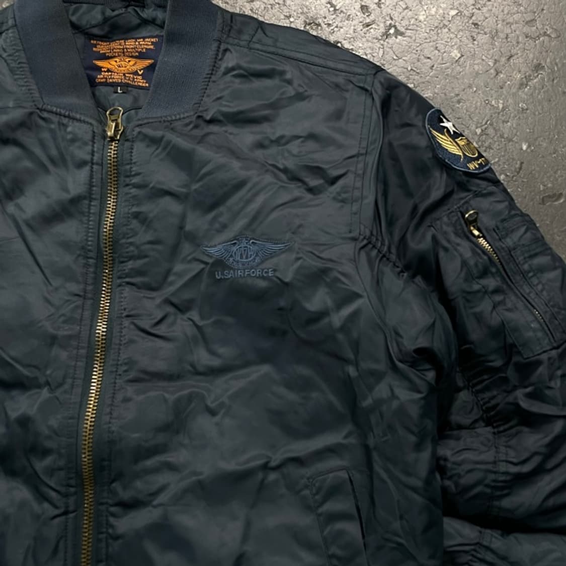100 빈티지 USAF 항공점퍼 상품이미지2