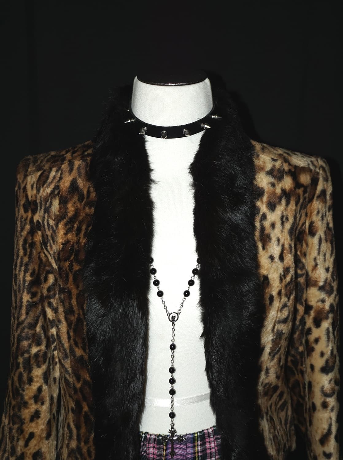 leopard fur jacket  상품이미지3