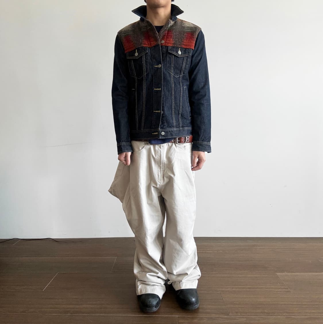 TakeoKikuchi NativePattern Denim Jacket 상품이미지2