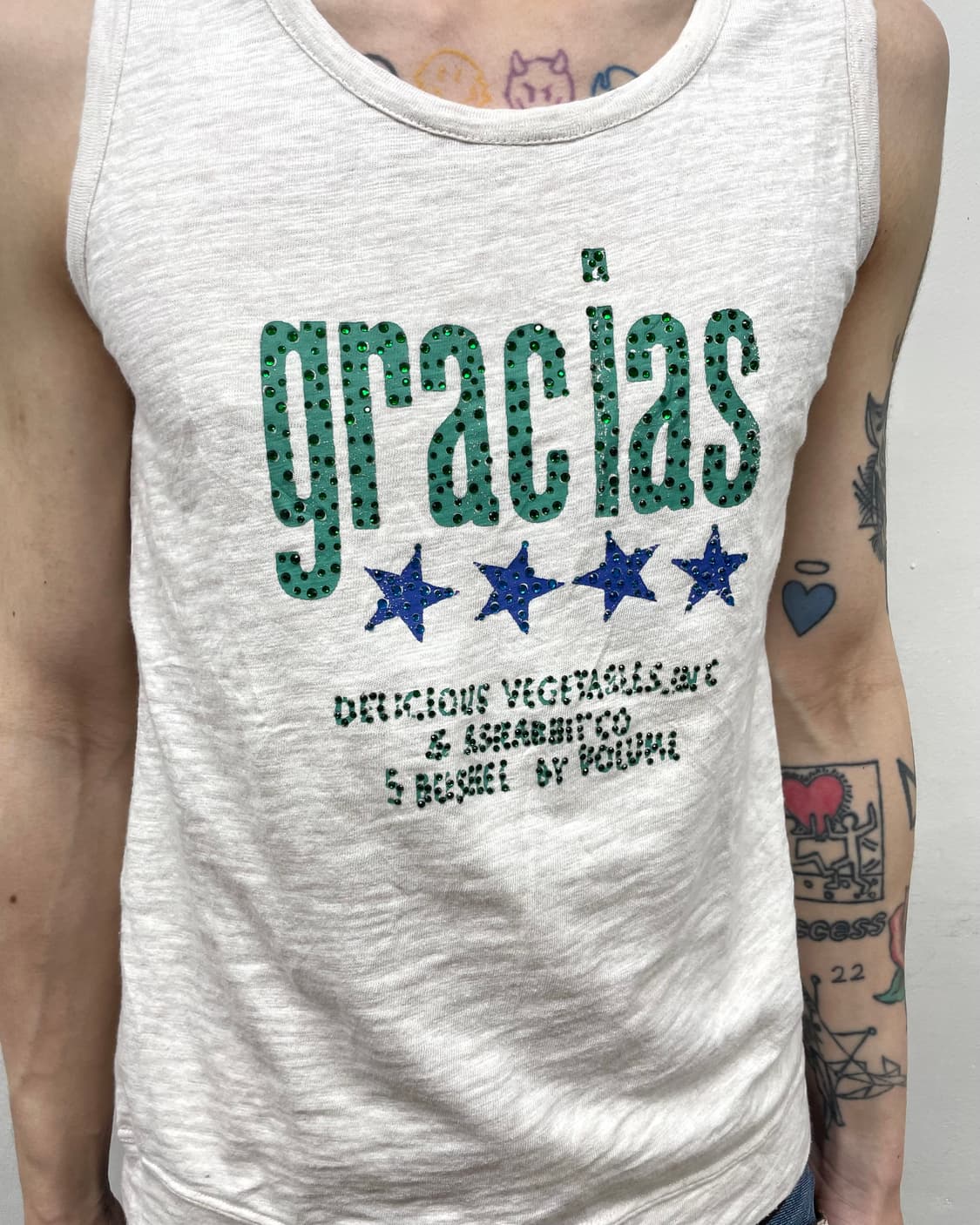 gracias star cubic sleeveless 상품이미지2