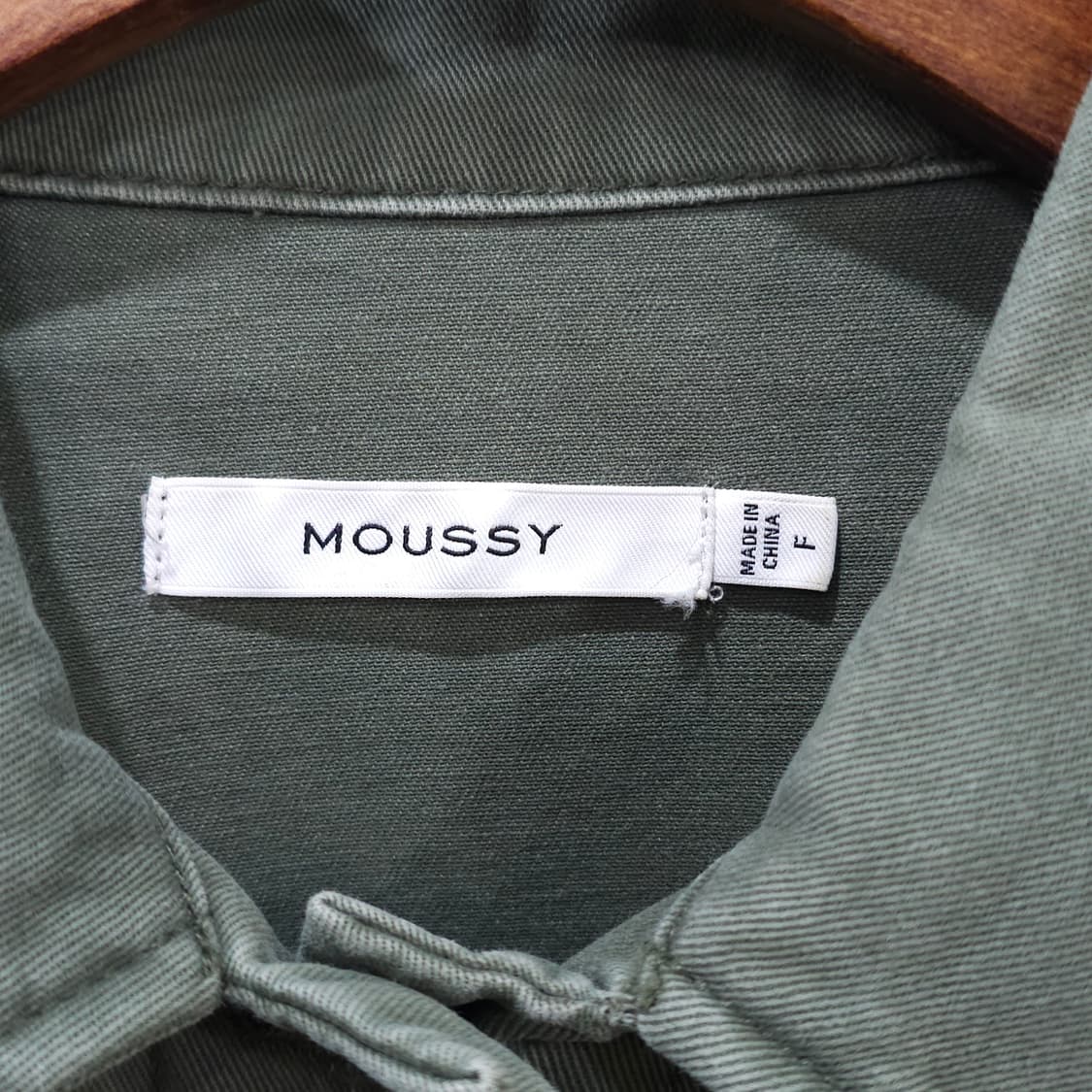 MOUSSY 패치디테일 밀리터리 셔츠 자켓- 우먼프리 상품이미지9