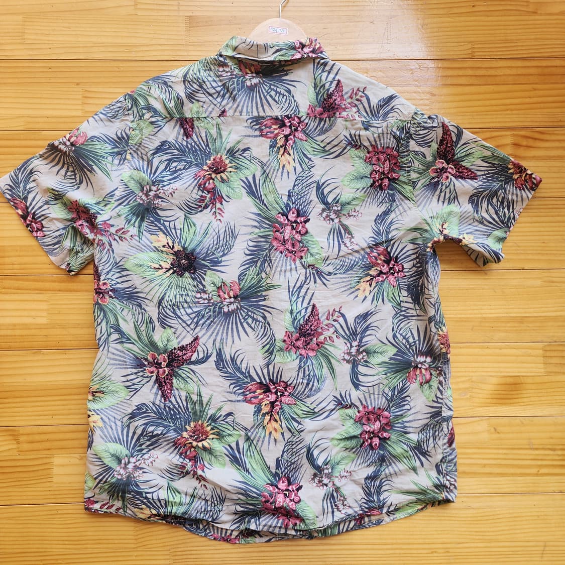 하와이안 반팔 셔츠 L 상품이미지5