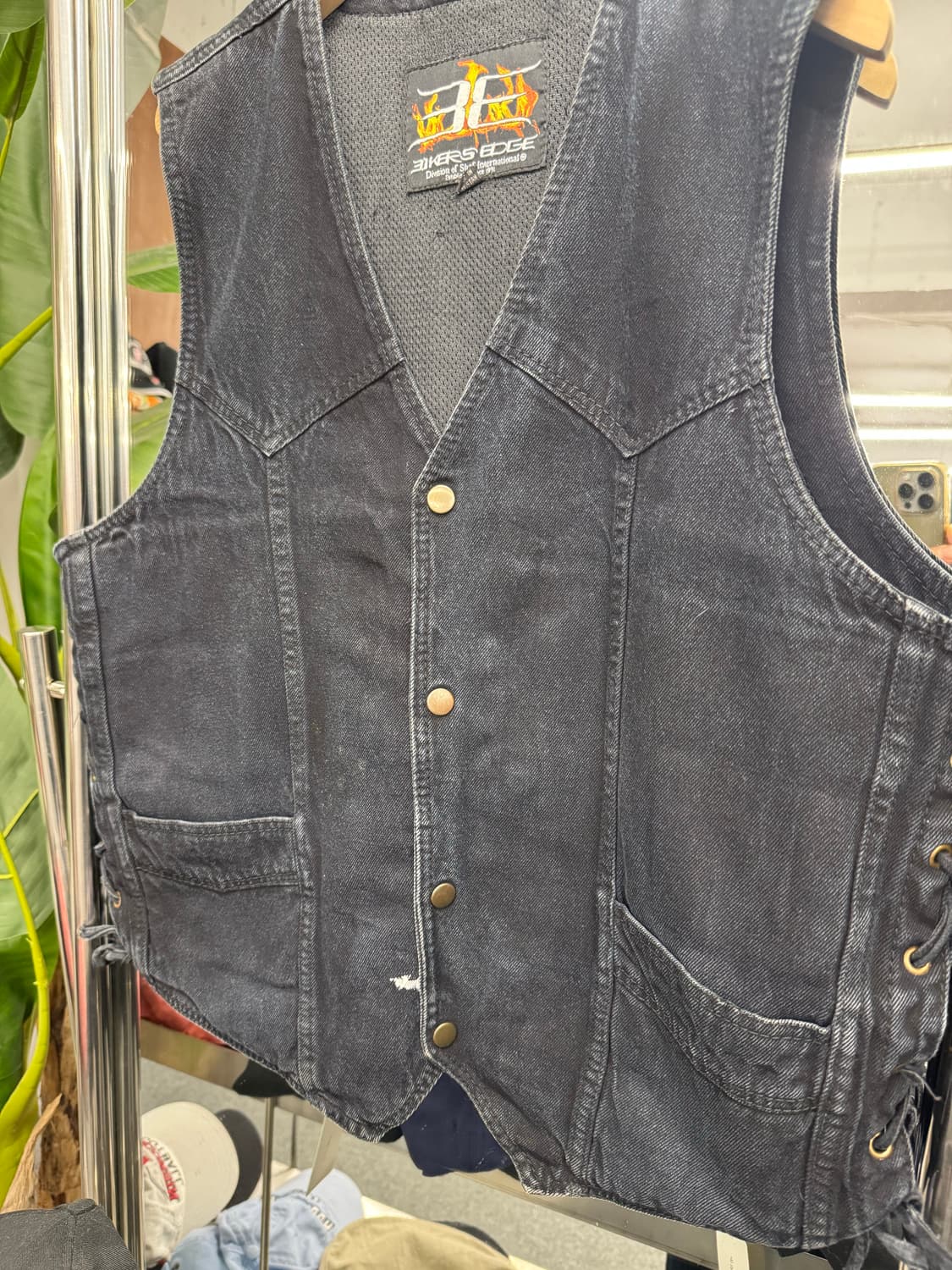 American vintage 데님베스트 상품이미지2