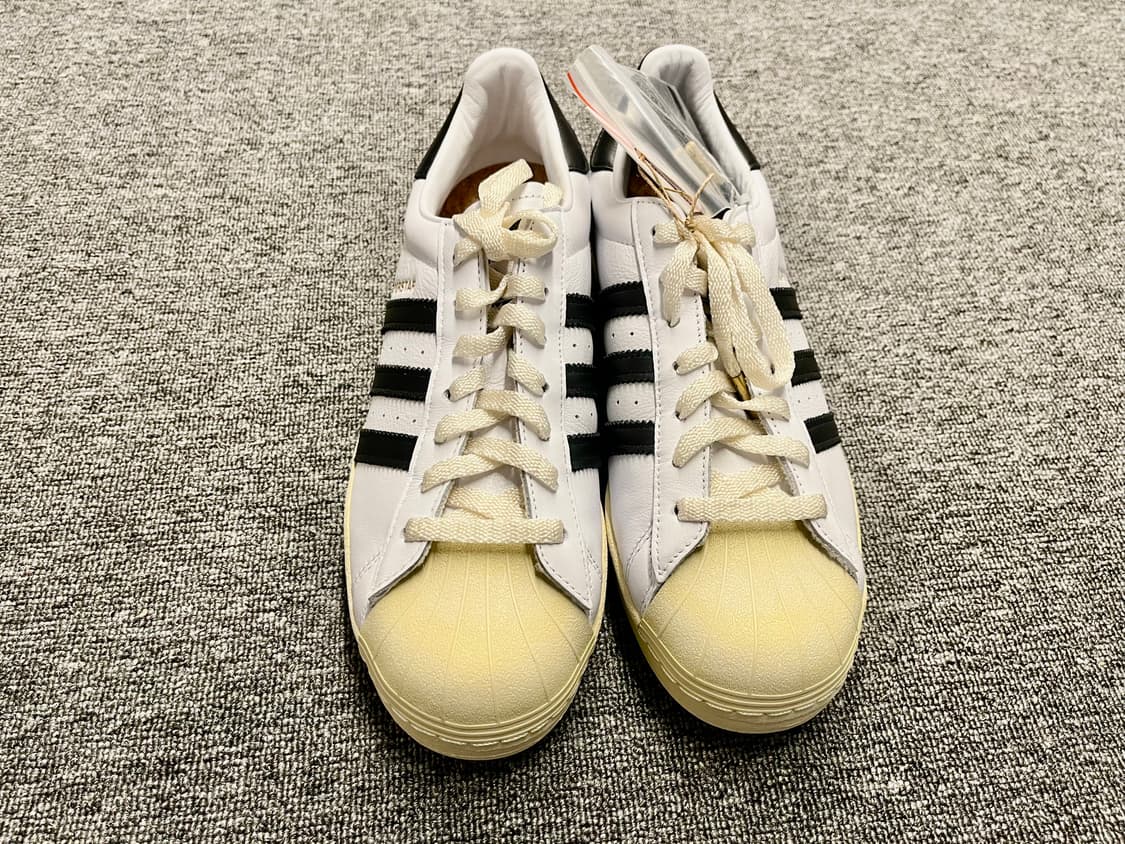 [280] 아디다스 슈퍼스타 프리미엄 화이트블랙 새제품 상품이미지2