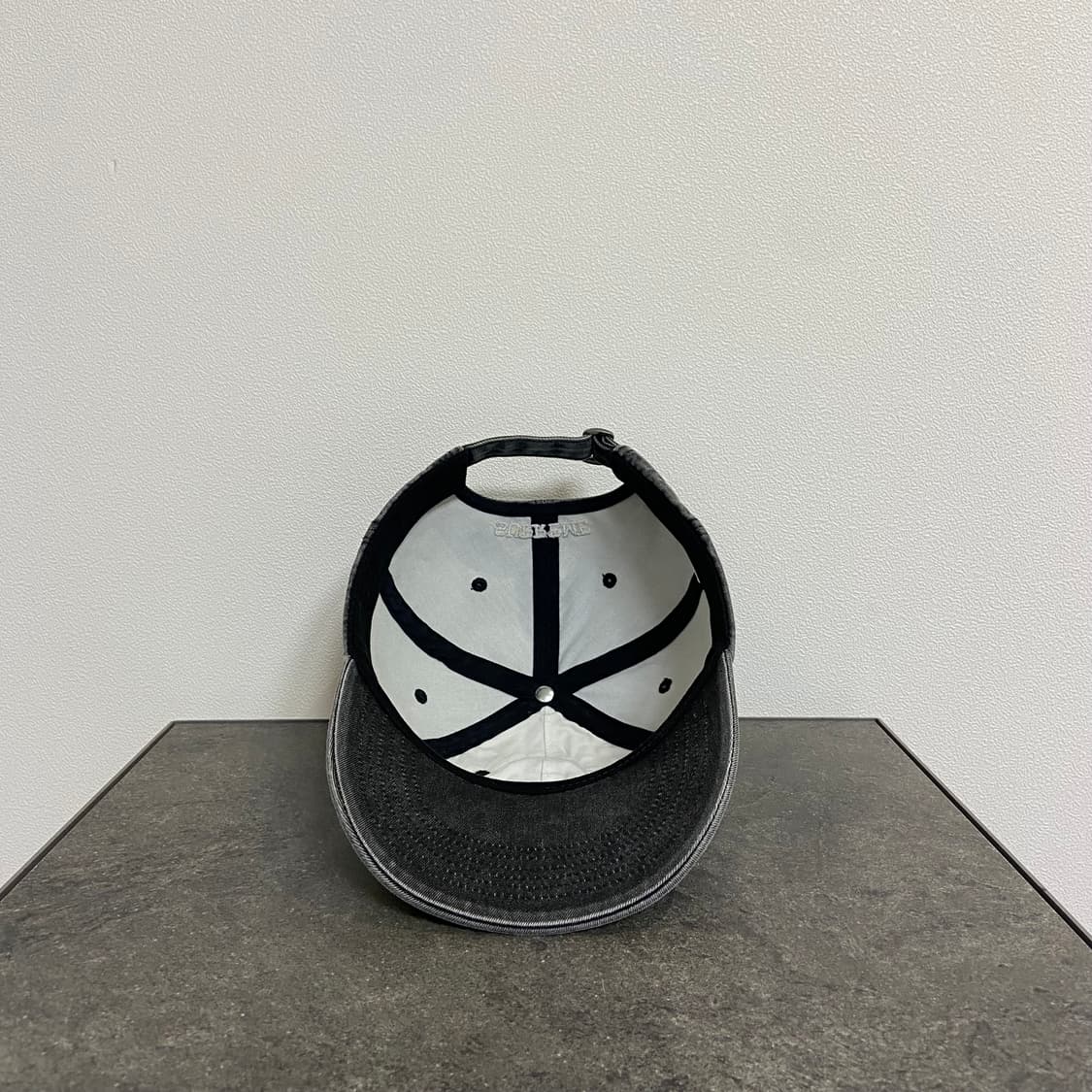 (OS) 슈프림 S로고 볼캡 모자 22FW 피그먼트 블랙 상품이미지5