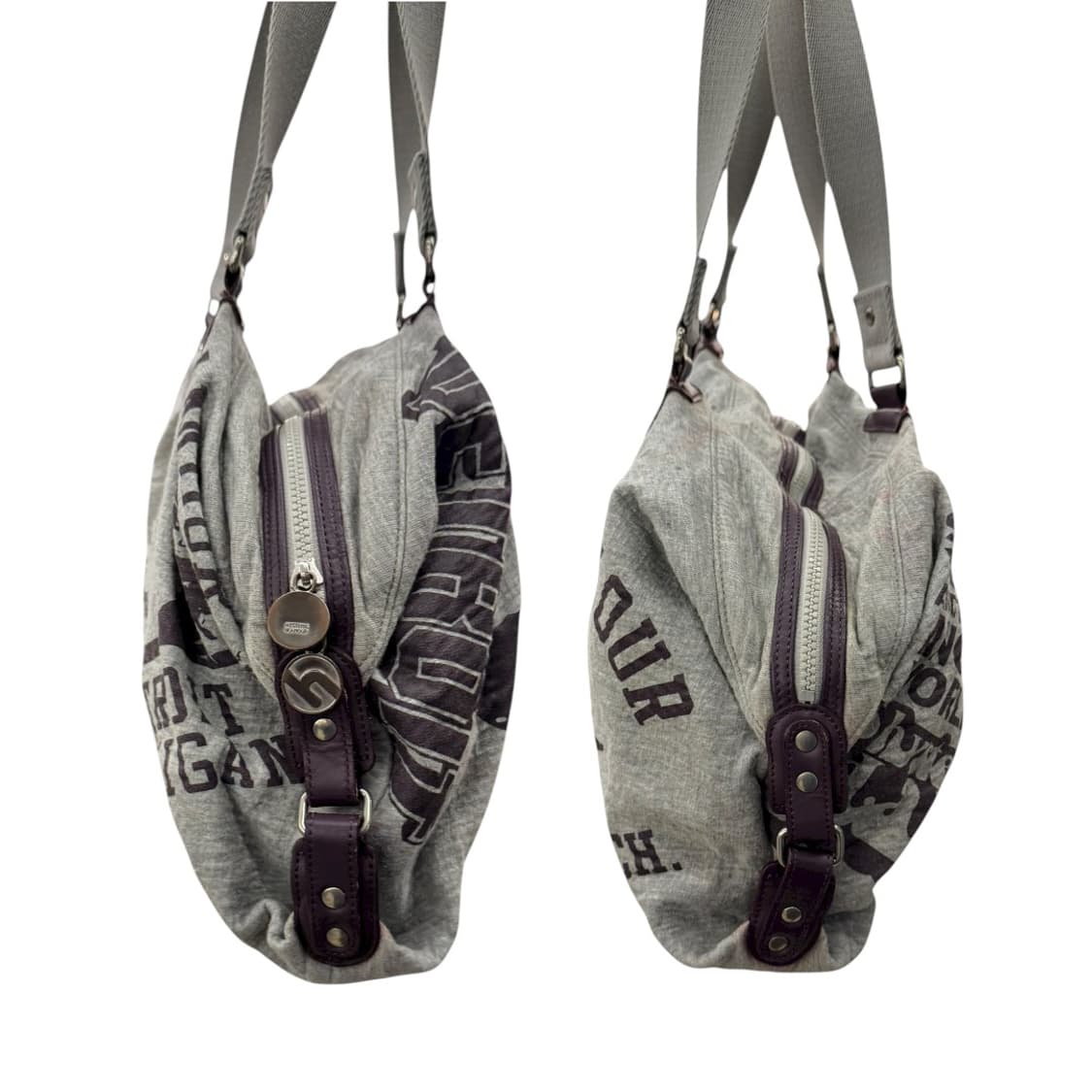 히스테릭글래머 프린티드 스웻 숄더백 그레이 상품이미지7