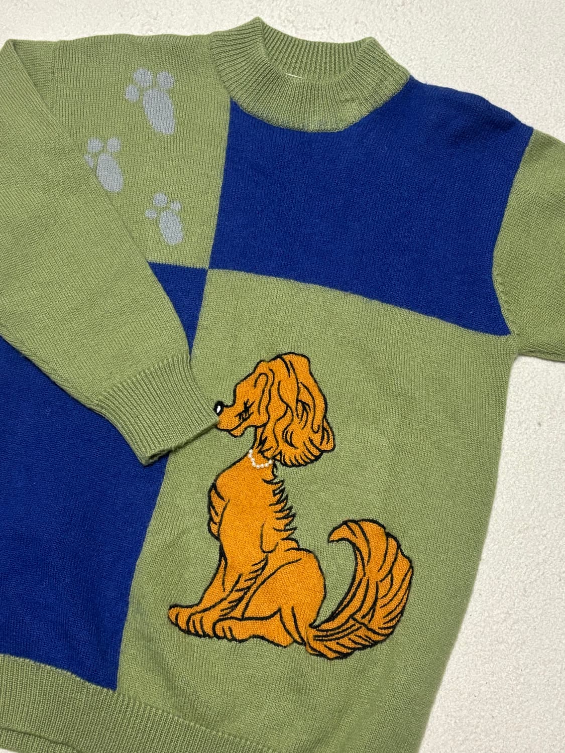 퍼피 빈티지 니트🐾 상품이미지3