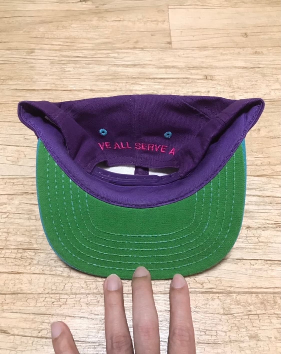 90s Made USA 하드락카페 빈티지 볼캡 모자 상품이미지2