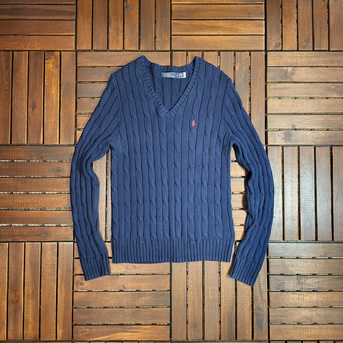 폴로 랄프로렌 브이넥 스웻 (L) 상품이미지1