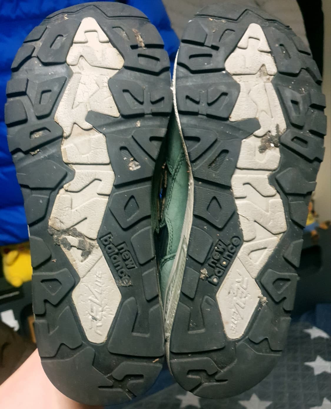 뉴발란스 580 헌터 탄 스니커즈 카키 브라운 (260) 상품이미지5