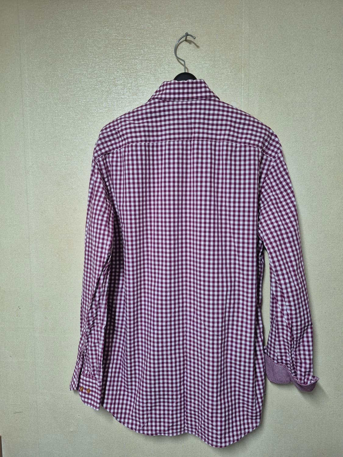 라코스테 퍼플 체크셔츠 상품이미지5