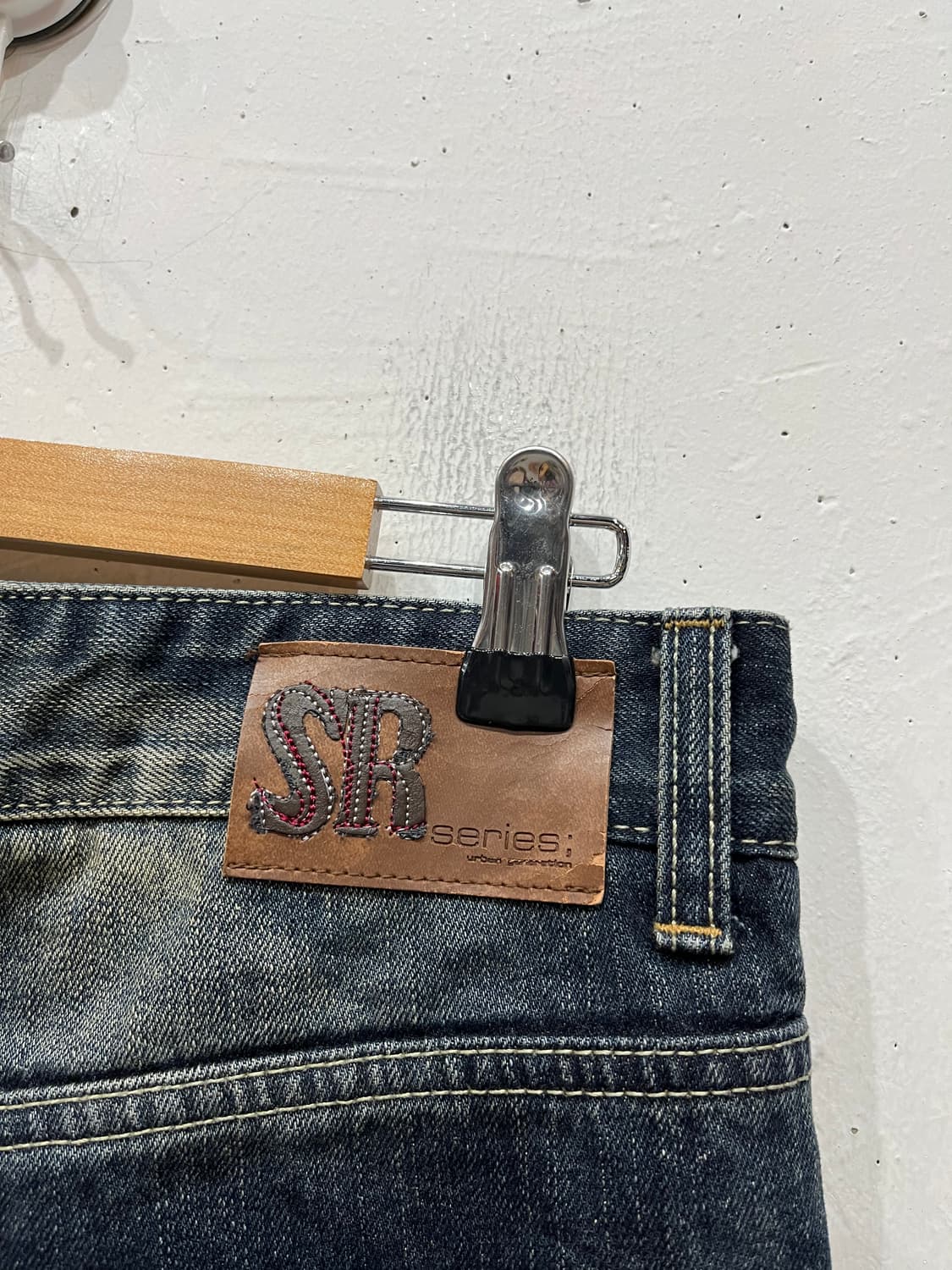 시리즈 데미지 워시드 데님팬츠 31 상품이미지5