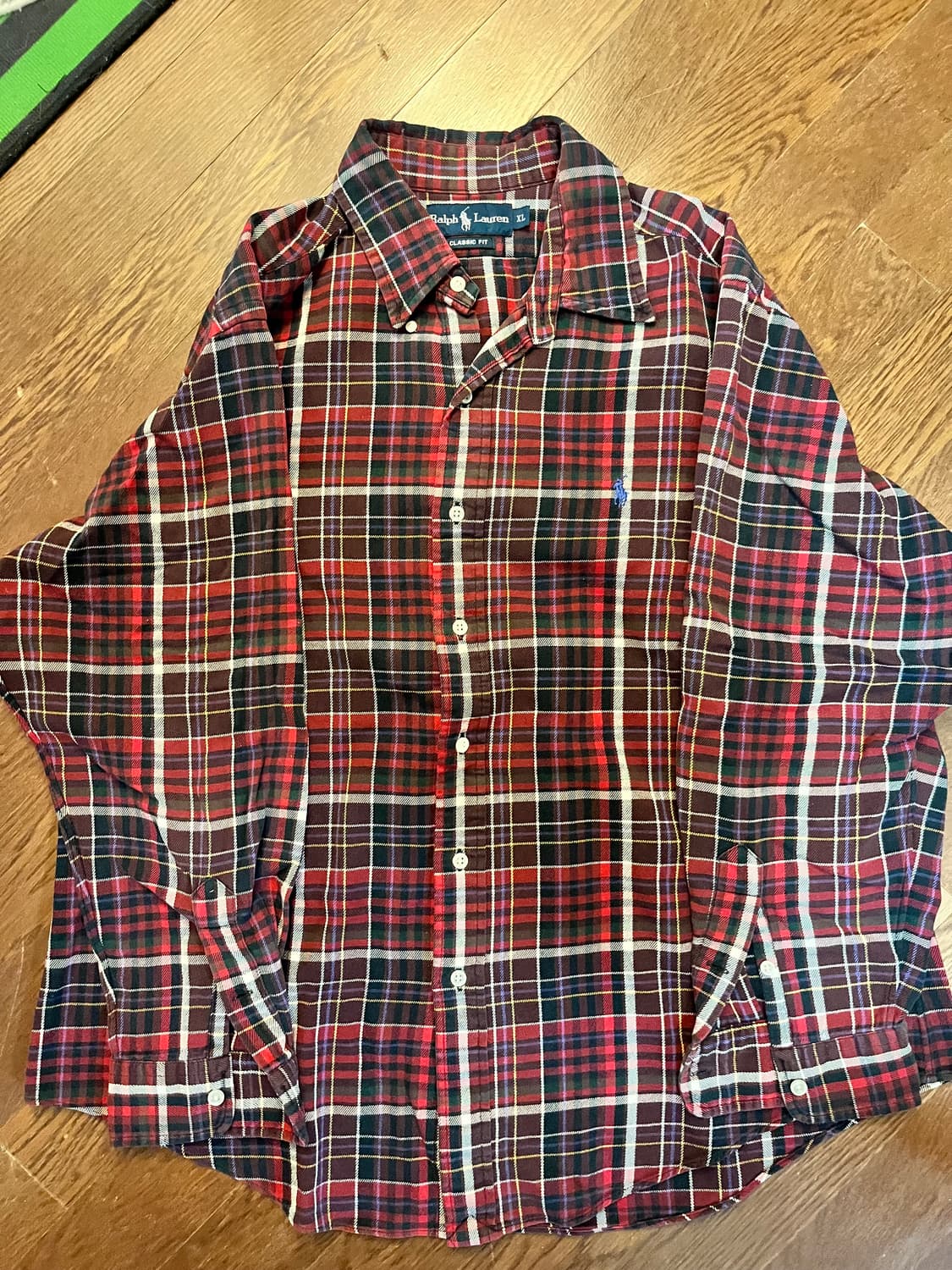 폴로 체크셔츠 상품이미지1