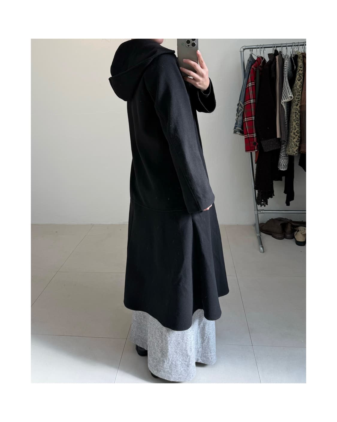 빈티지 후디 코트 상품이미지2