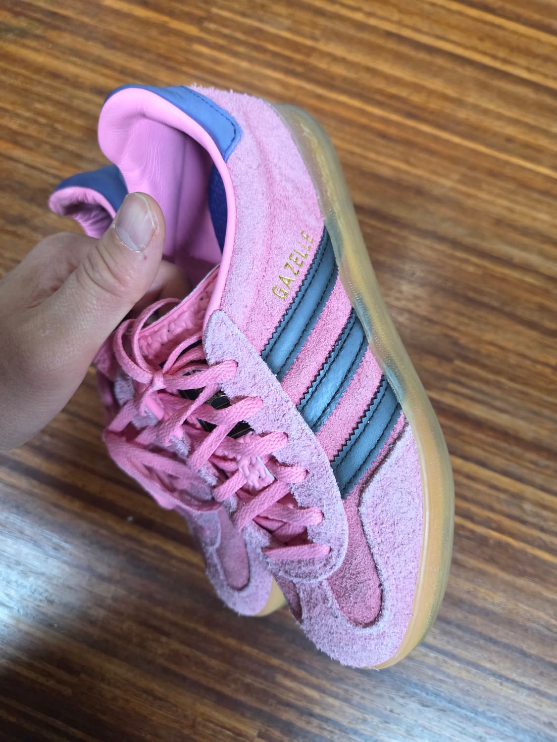 아디다스 가젤 인도어 블리스 핑크 230 상품이미지5