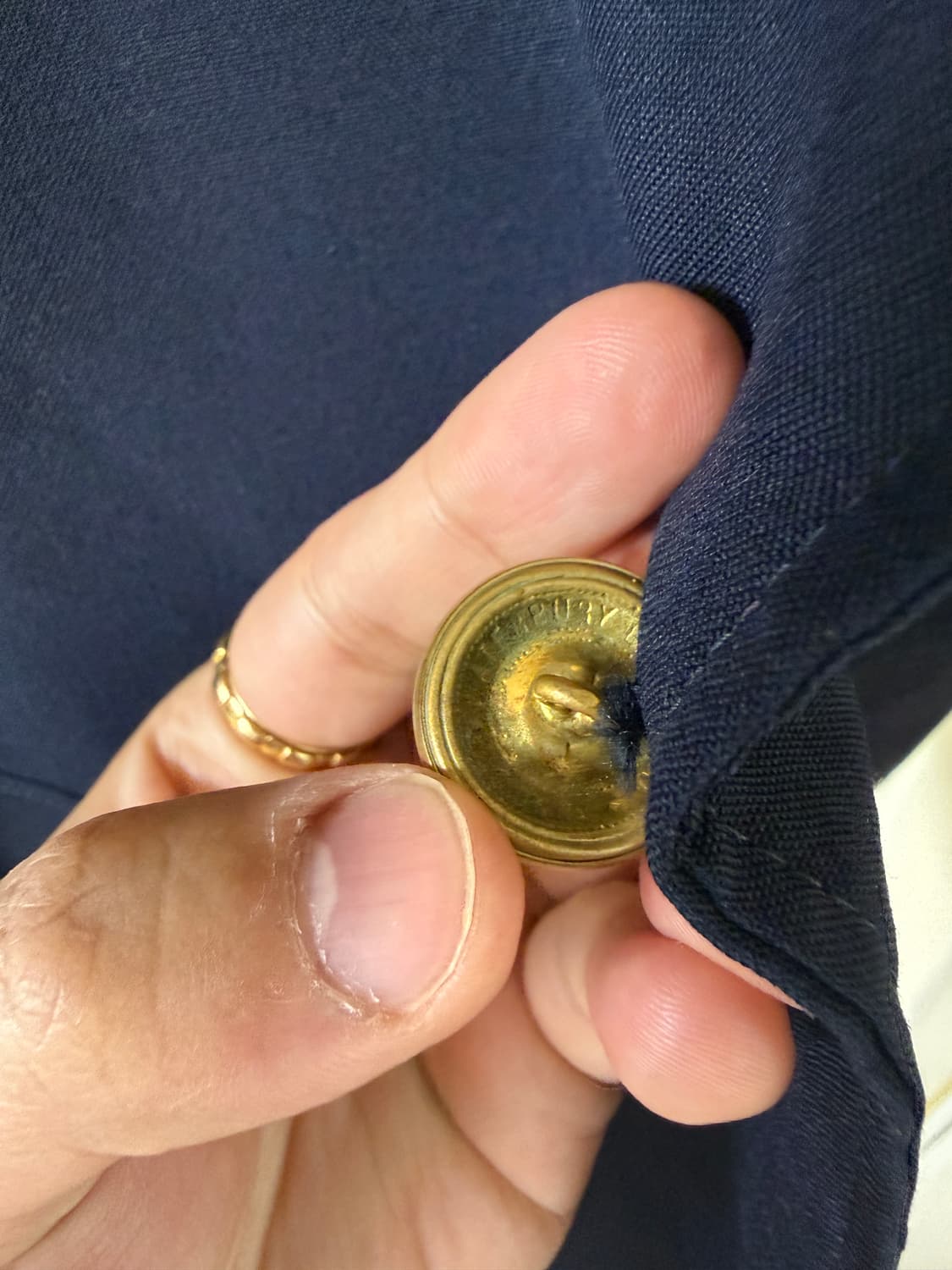 J press 제이프레스 금장 버튼 블레이저 자켓 상품이미지4