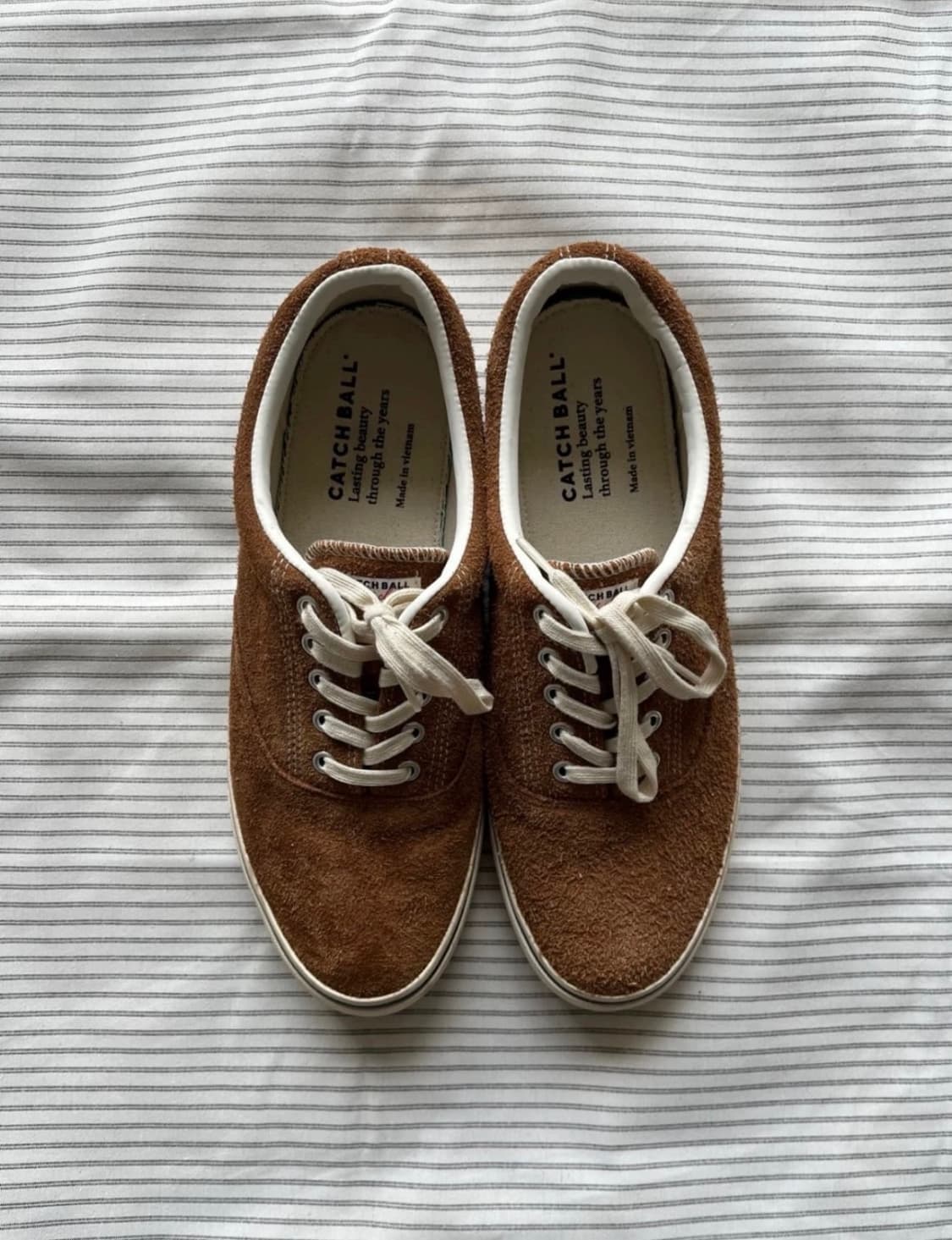 캐치볼 러프 스웨이드 로우 브라운 (275) 상품이미지1