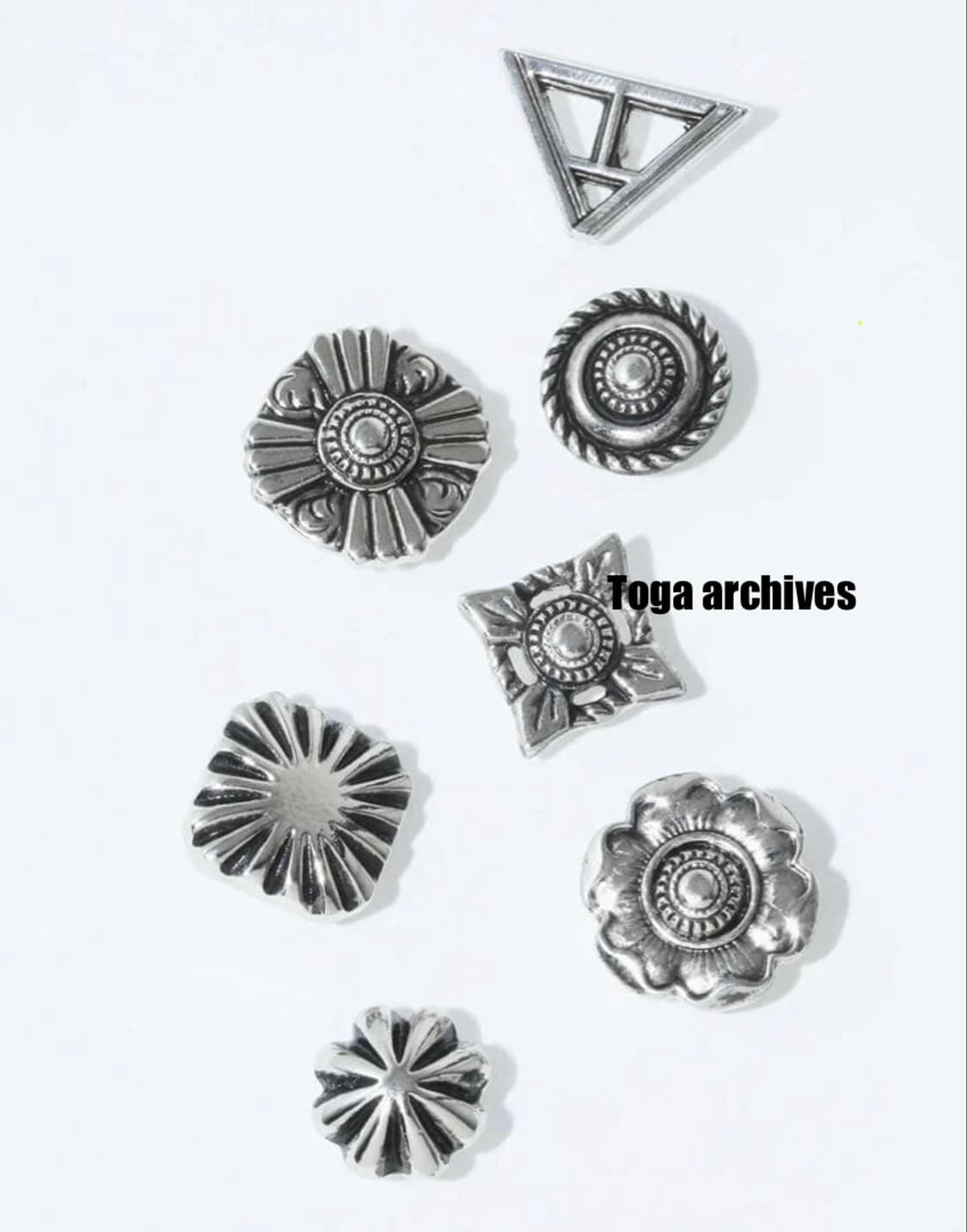 [OS] 토가 아카이브 메탈리 핀 세트 상품이미지1