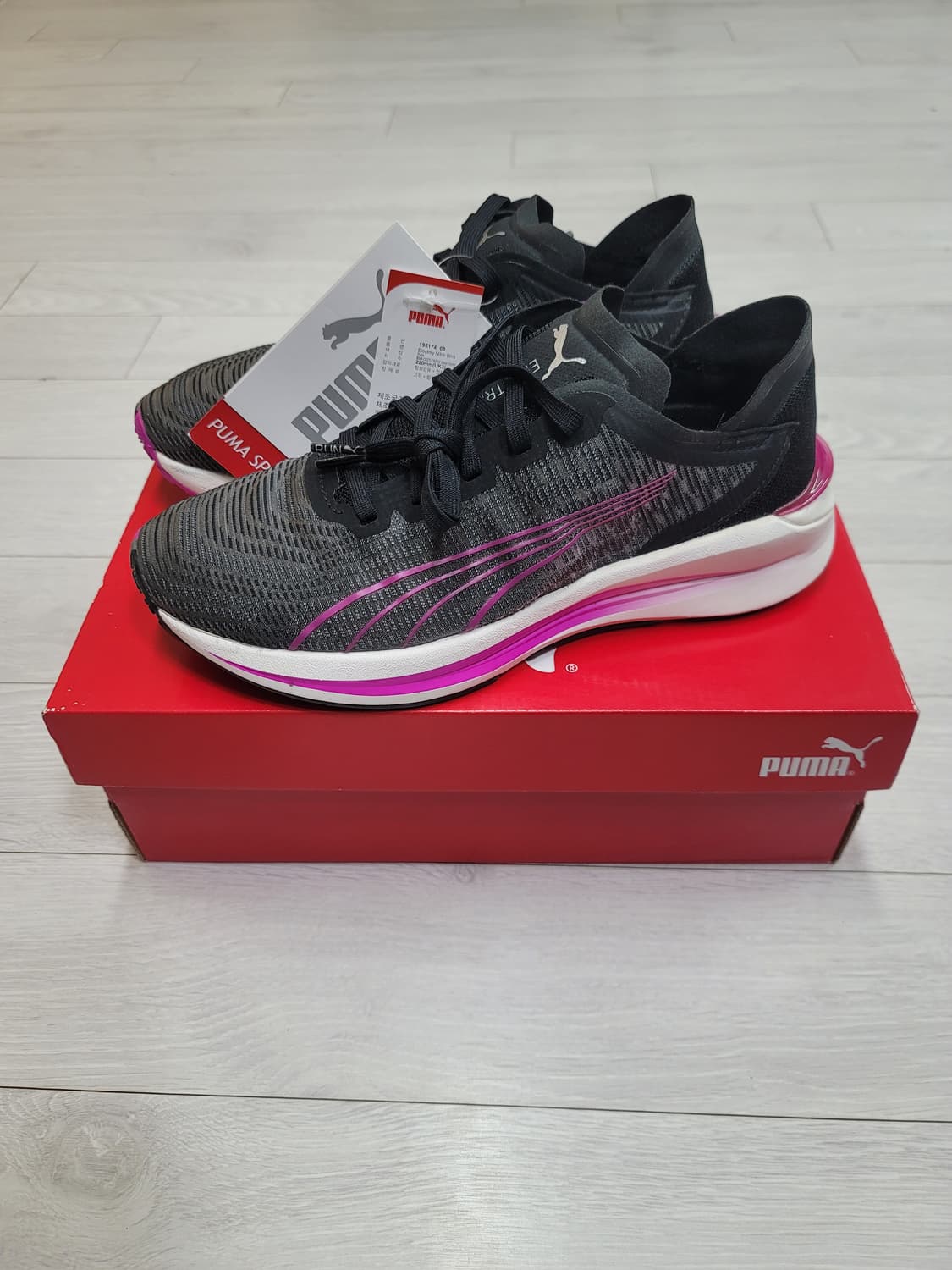 (220)푸마 런닝화 일렉트리파이 나이트로 우먼스[대전 직거래도 가능] 상품이미지3