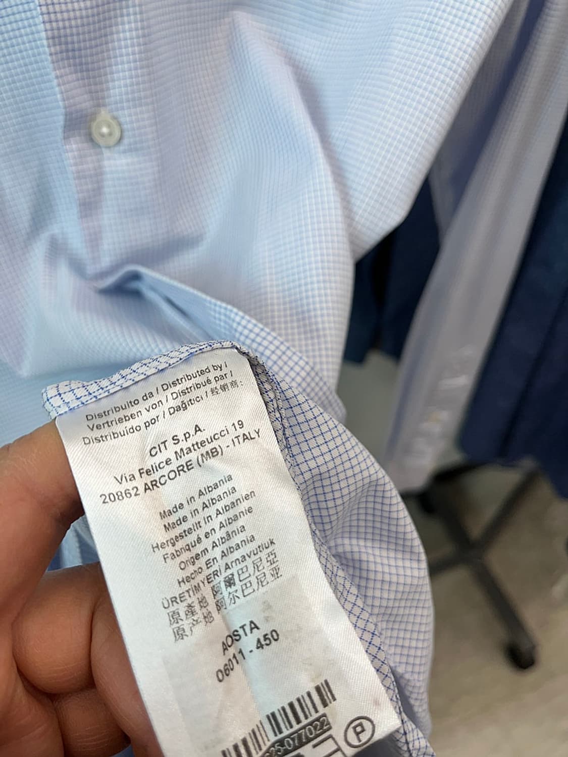 100) 맨온더분 이태리 마테우치 셔츠 3종  상품이미지10