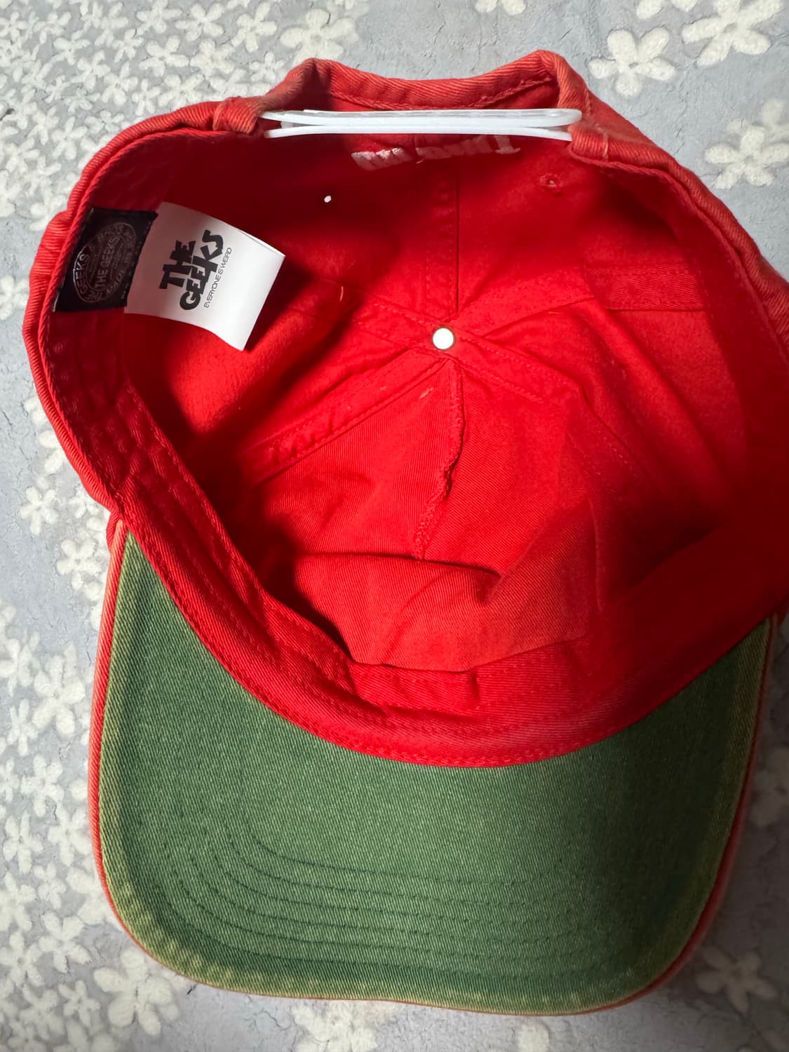 더 긱스 버즈콕크스 캡 레드 상품이미지3