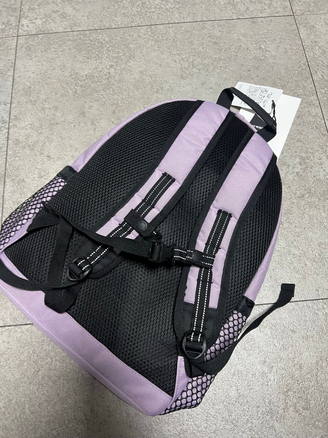 (새상품) 앤드원더 미니 백팩 퍼플 라벤더 상품이미지2