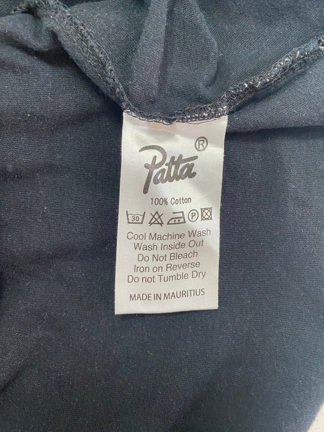파타 Patta 타이거 블랙 반팔티 M <325>  상품이미지4